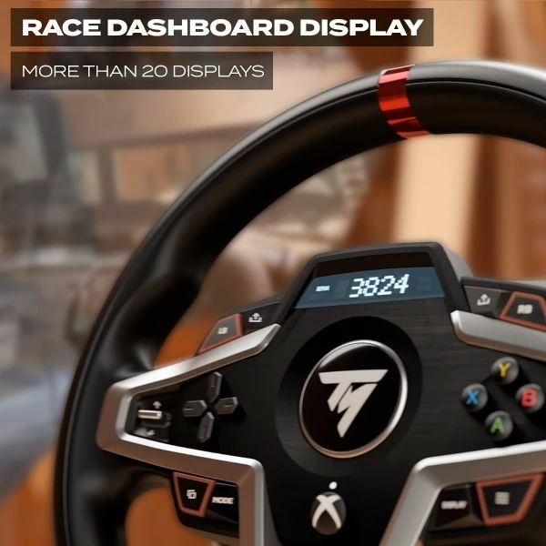 Dirkalni volan Thrustmaster T248X për Xbox Series X|S/Xbox One dhe PC, me pedale