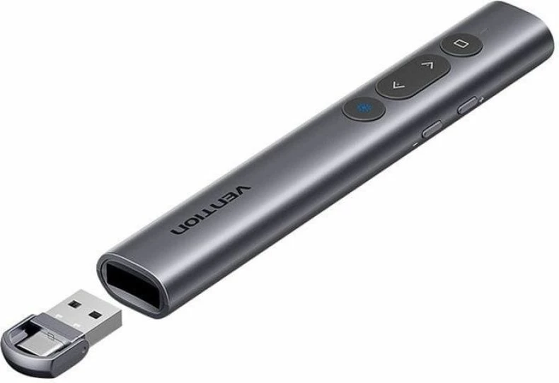 Pointer prezantimi wireless Vention me lazer të kuq + butona, AAA