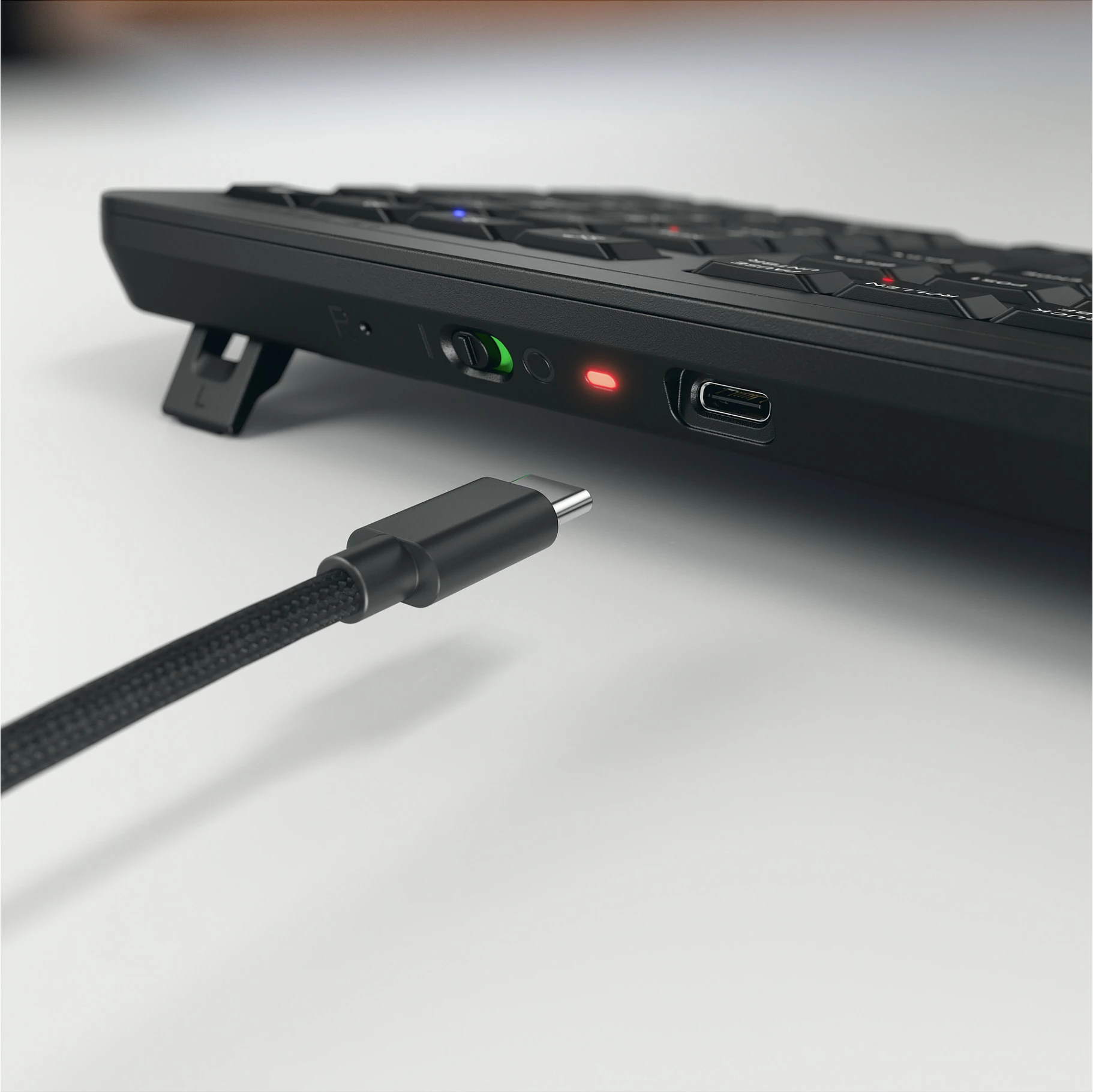 Set tastierë + Maus Cherry Stream Desktop ULTIMATE, Wired & Wireless, USB/RF/Bluetooth, QWERTZ, LED, e zezë