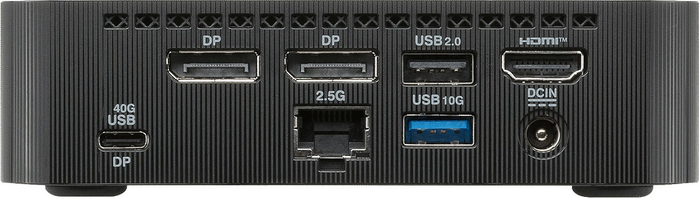 Mini PC Barebone ASUS ExpertCenter PN54-BBR522MNS1, AMD Ryzen 5, 0GB RAM, 0GB SSD, DOS, i zi