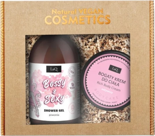 Set për trup për femra LaQ De La Krem Peony Gel, 500ml + 200ml
