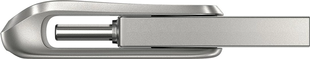USB SanDisk Ultra Dual Drive Luxe, 128 GB, USB Type-A / USB Type-C, 3.2 Gen 1, Çelik