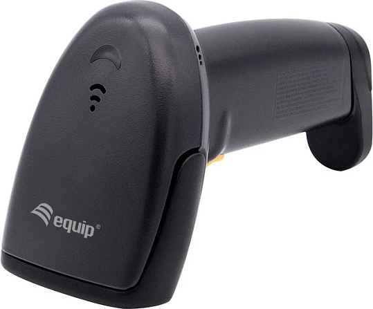 Skaner barkodi EQUIP 1D USB me mbajtëse, 1.8 m kabllo, i zi