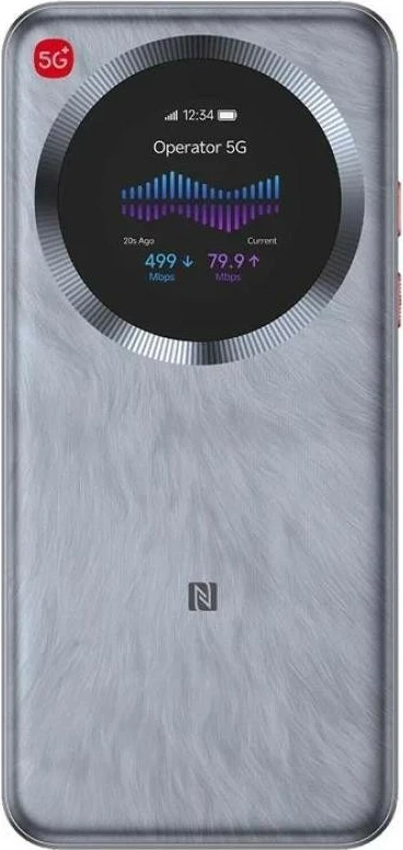 Router mobil ZTE U30 PRO, Wi-Fi 6, 5G, ekran LCD, gri