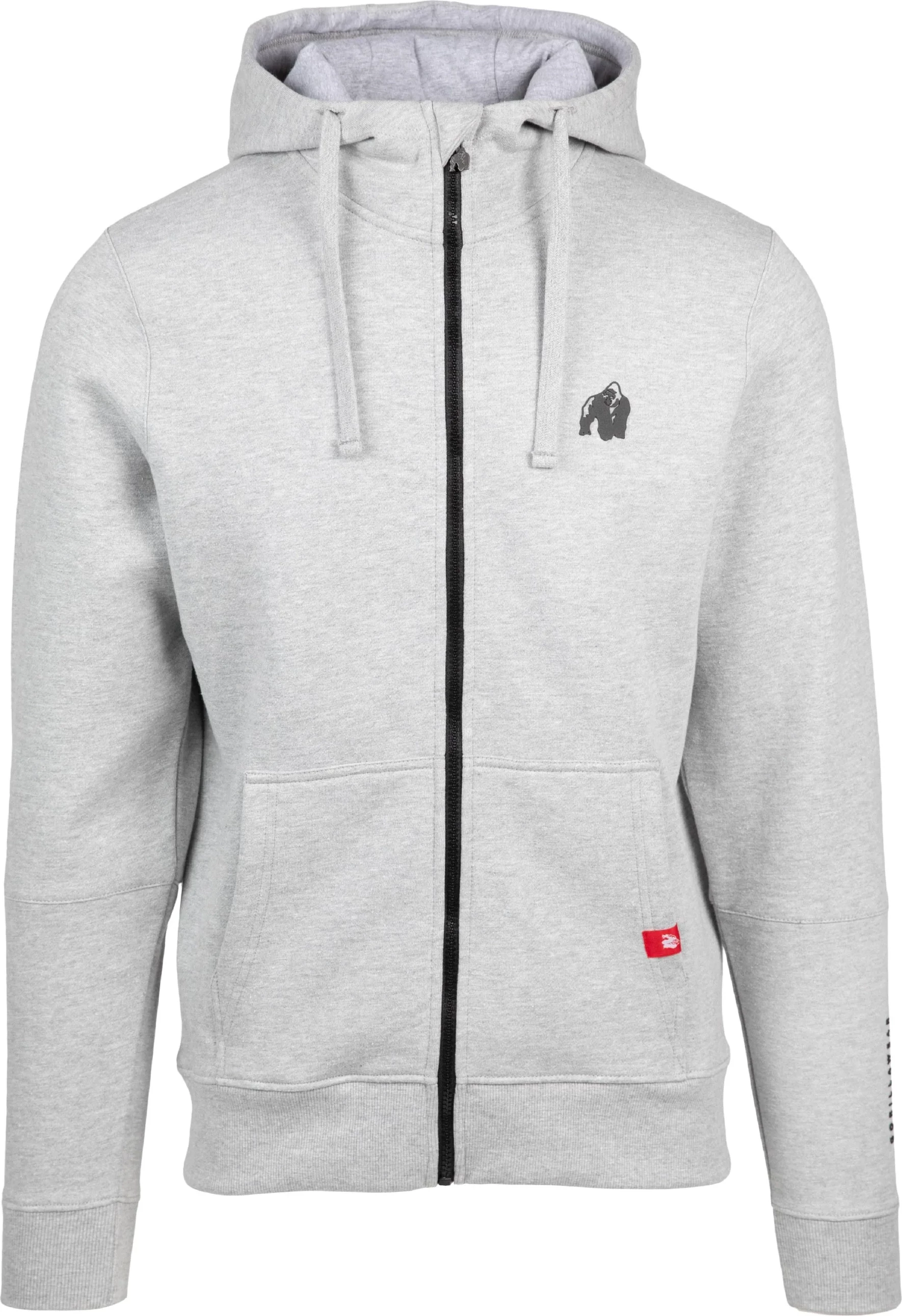 Leon Zipped Hoodie - Gray [Madhësia: M]