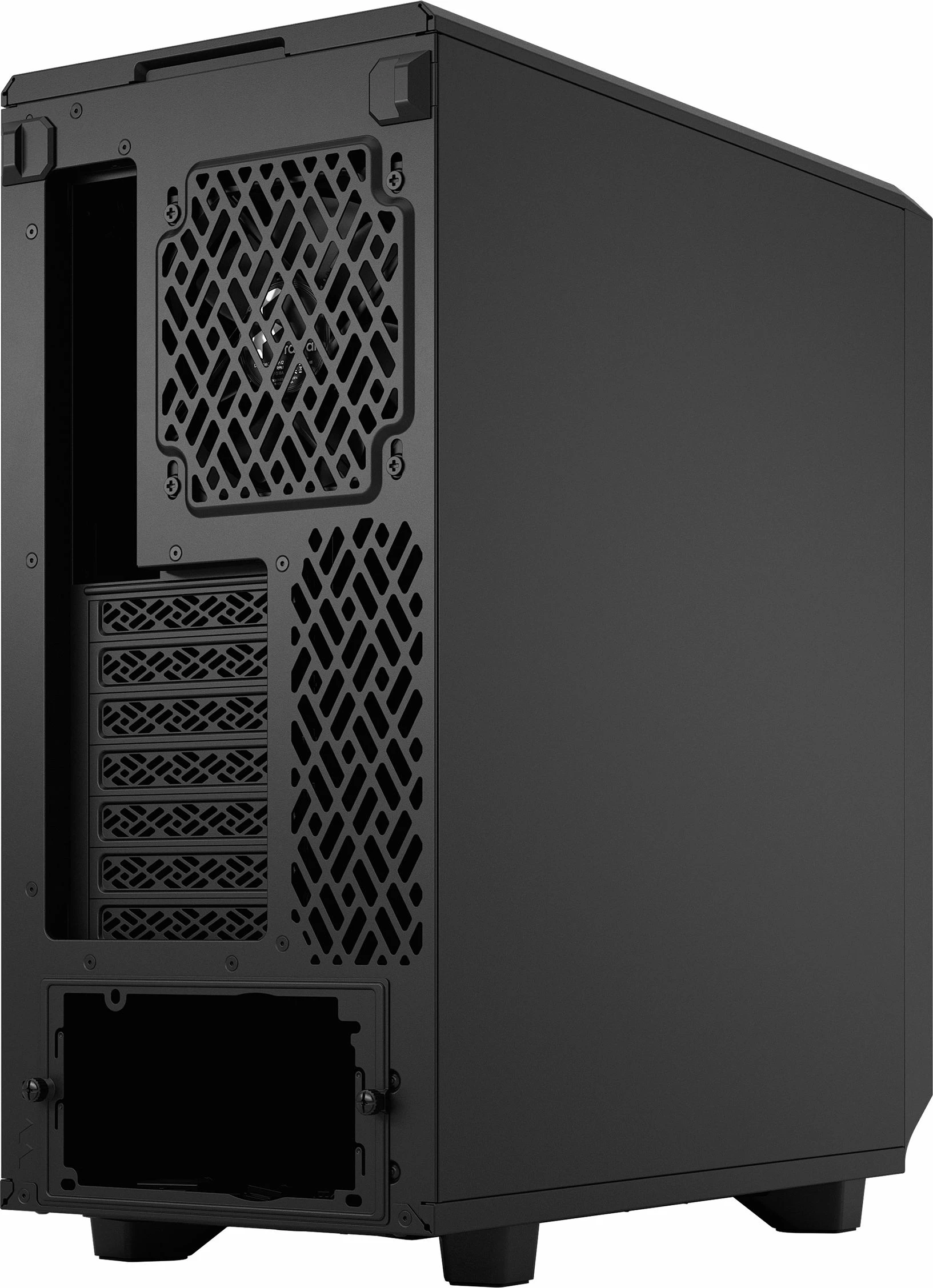Kasë Fractal Design Meshify 2 Compact Solid FD-C-MES2C-01, Midi Tower ATX, pa dritare, e zezë
