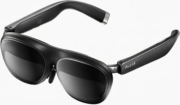 Syze VR Rokid Max 2, Micro OLED, 300", 90Hz, Wi‑Fi 6, 8GB, të zeza