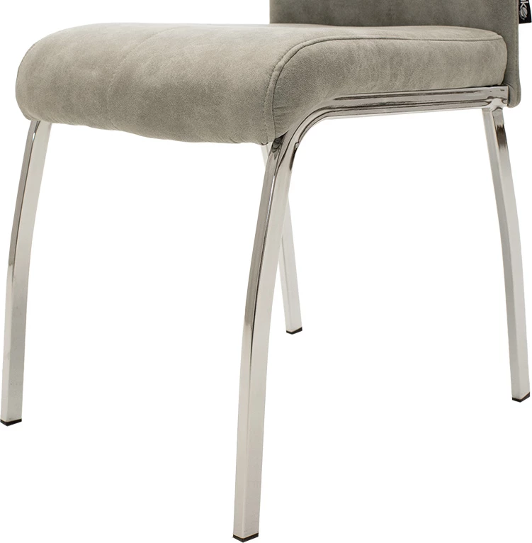 Karrige Ariadne PU ngjyrë gri-krom këmbë