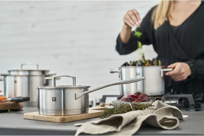 Set enësh gatimi Vitality me 5 pjesë, çelik inox 18/10