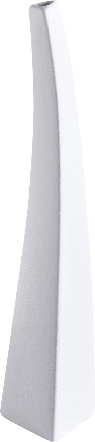 Vazo IRIDA, qeramike, e bardhë, 11x10x50 cm