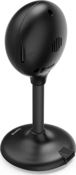 Kamerë monitorimi Hama 176651, WiFi, Full HD, mikrofon, detektim lëvizjesh, e zezë