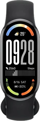 Smartwatch Xiaomi Smart Band 10 1.72" AMOLED, 5 ATM, 21 ditë bateri, Midnight Black