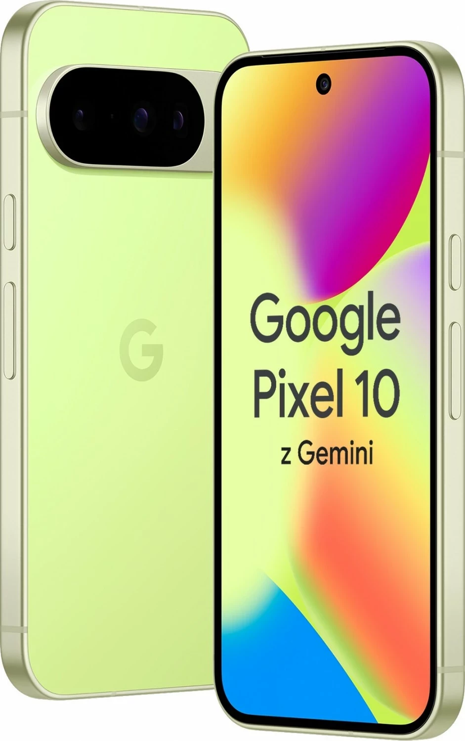 Celular Google Pixel 10 5G 12/128GB Dual SIM Lemongrass