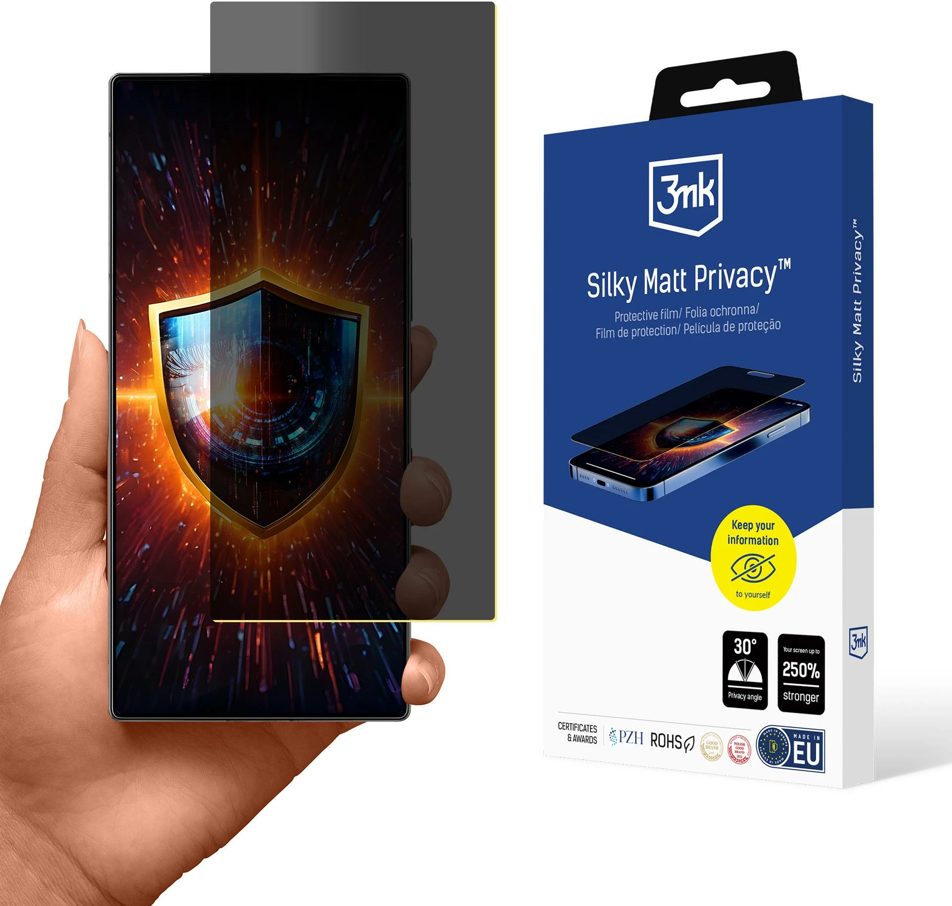 Mbrojtës privatësie mat 3mk Silky Matt Privacy për Nubia Z60 Ultra