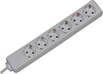 Zgjatues rryme Bachmann SELLY, 6 priza Schuko, 1.5m, 3600W, i bardhë