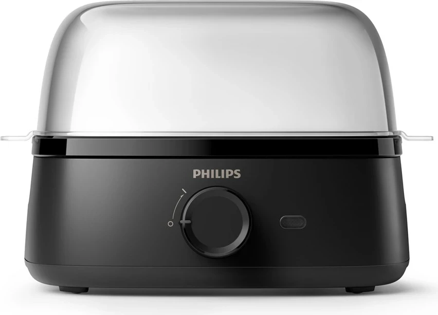 Zierës vezësh Philips HD9137/90, 6 vezë, i bardhë/transparente