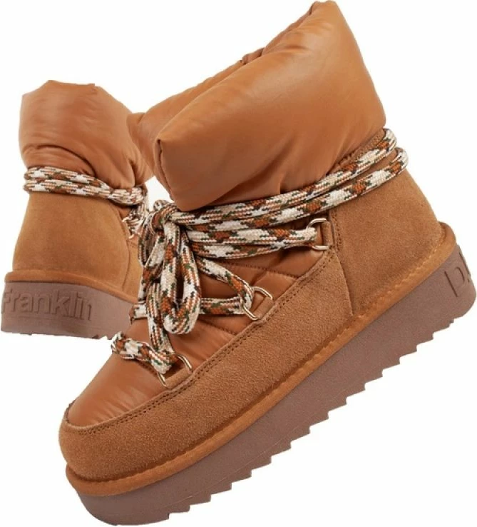 Këpucë femra D.Franklin, kafe