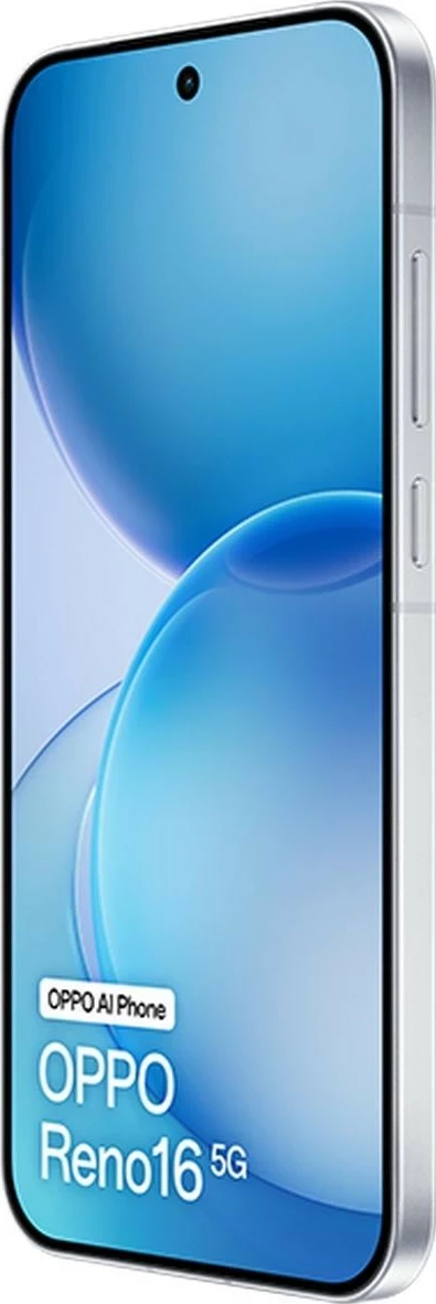 Celular OPPO Reno16 5G, 8GB RAM, 256GB, i bardhë