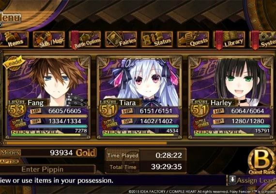 Fairy Fencer F EN/JA Global