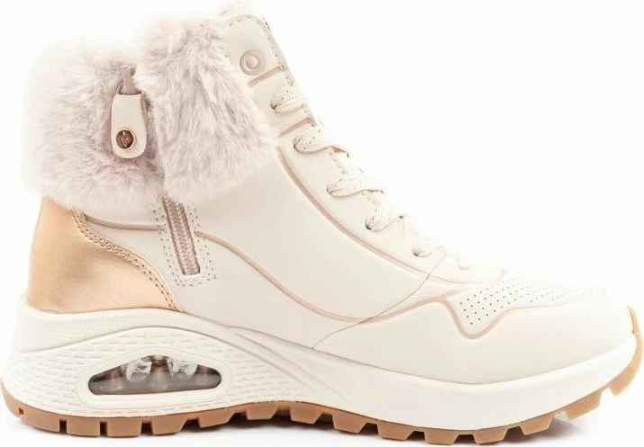 Atlete dimri për femra Skechers, bezhë
