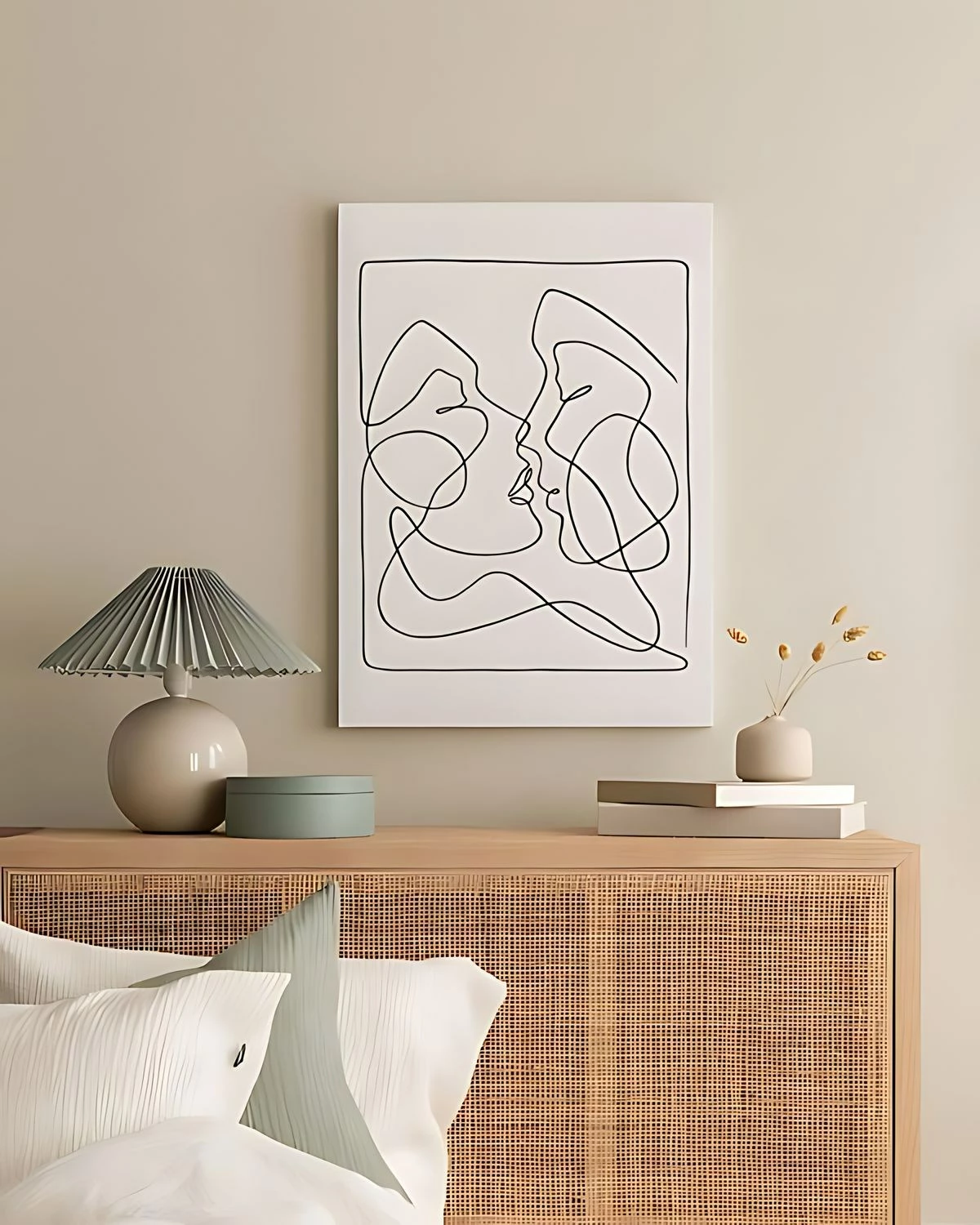 Pikturë dekorative në kanavacë, Wallity Artcanvas69, shumëngjyrëshe, 40x60cm