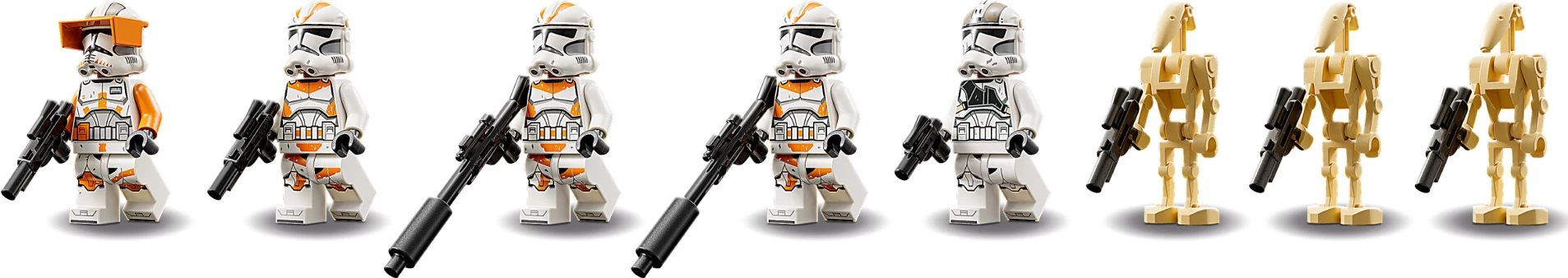 Set LEGO Star Wars AT-TE Walker 75337, 1082 copa, 9+