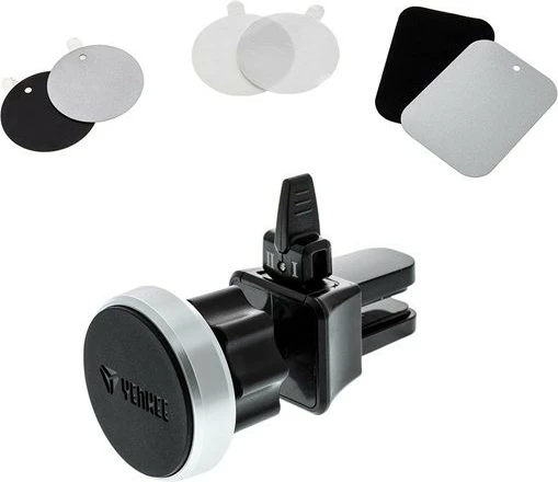 Mbajtës magnetik për veturë YENKEE YSM 501MG, zi/argjendtë