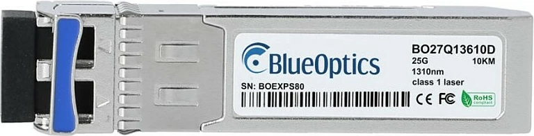 Transceiver SFP28 BlueOptics SFP-25G-LR-AL, 25GbE, LC-Duplex, 1310nm, deri 20km, alumin
