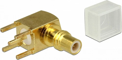 Konektor RF SMC DeLOCK 65851, SMC Female 90°, 50 Ω, ar
