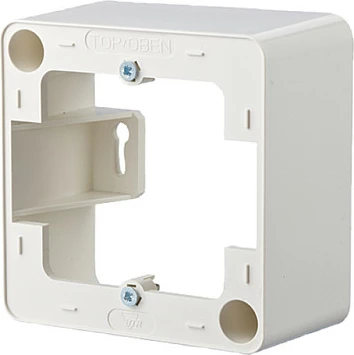 Kuti montimi për prizë rrjeti METZ CONNECT BTR NETCOM 130829-4302-I, 85x85x43 mm, e bardhë