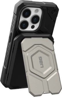 Mbështjellës UAG Magnetic Wallet me MagSafe, Titanium