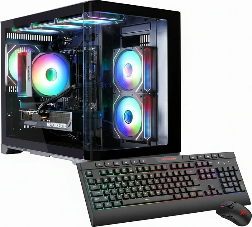 Kompjuter Gaming HYRICAN PCK07804, Ryzen 7 5700X, 16GB RAM, 1TB SSD, GeForce RTX 5070 12GB, Windows 11, RGB i zi