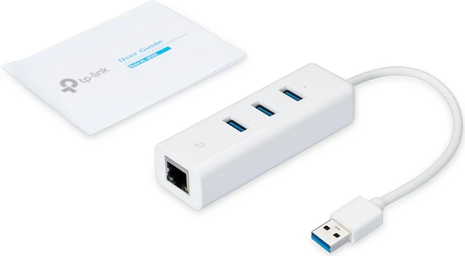 Përshtatës, TP-LINK UE330 USB,Type-A 3.2, i bardhë