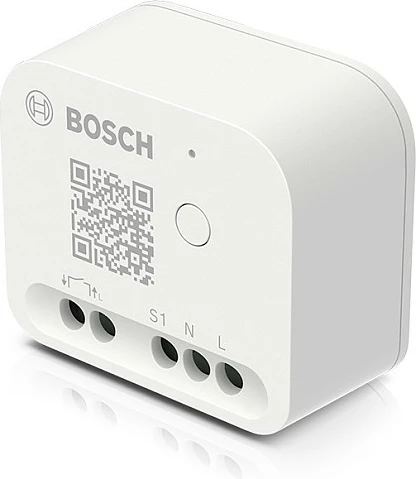 Relé Smart Home Bosch, 230V, 2.4GHz, IP20, e bardhë