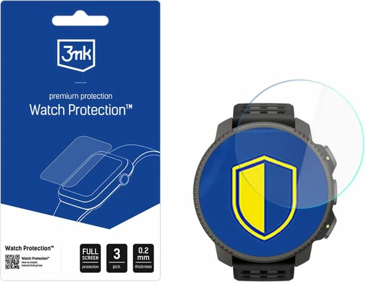 Mbrojtëse xhami hibride 3mk Protection Watch Protection FlexibleGlass për Suunto Vertical 2 49mm
