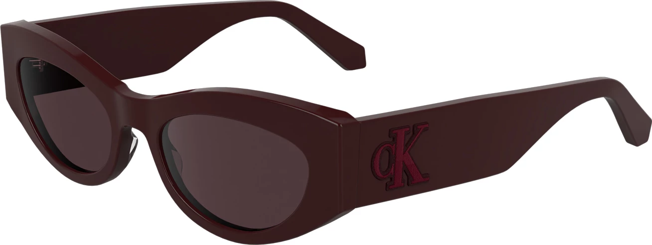 Syze dielli Calvin Klein cat eye femra, të kuqe