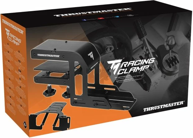 Kapëse tavoline Thrustmaster TM Racing Clamp, metal, për TH8A/TSS, e zezë