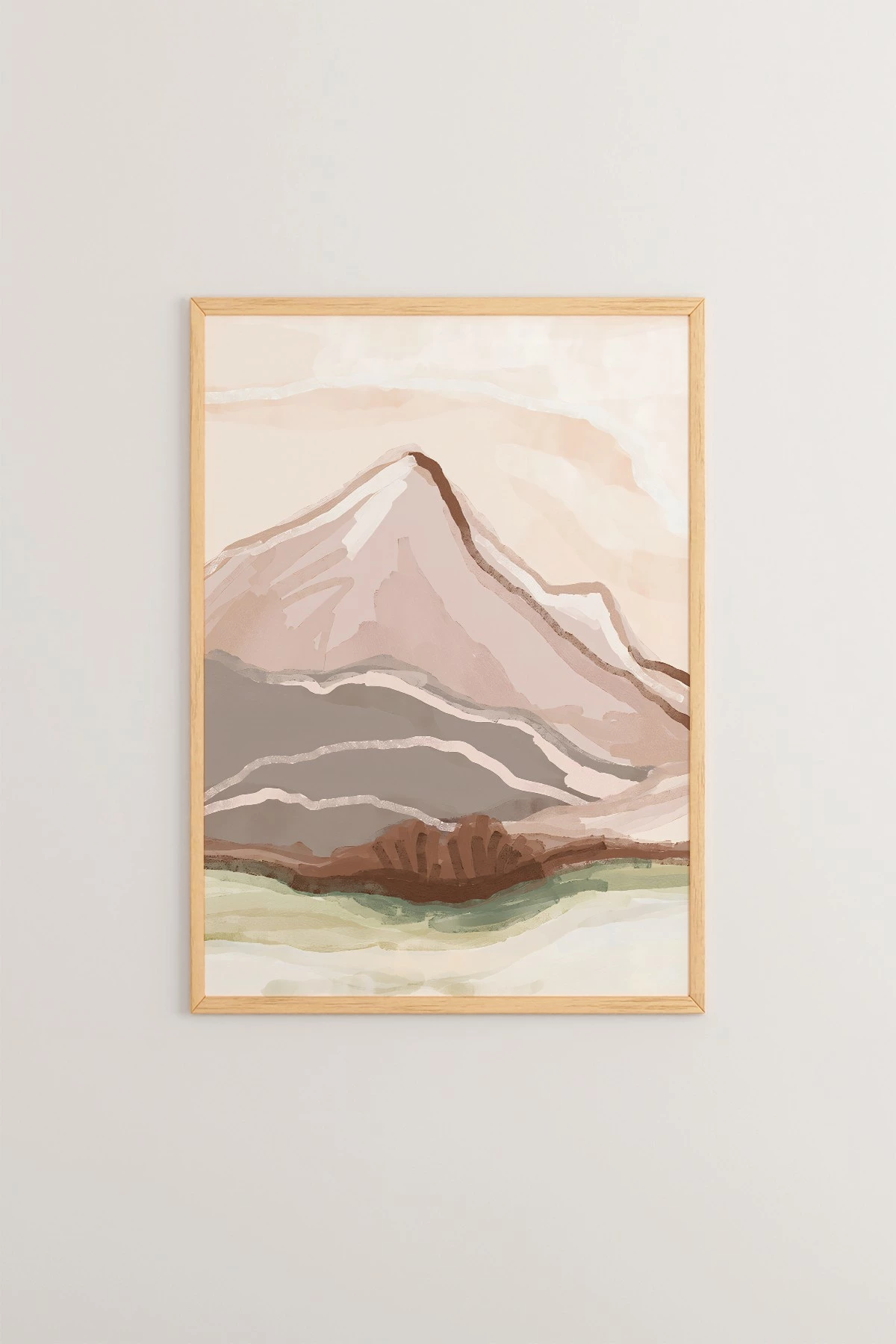 Pikturë dekorative me kornizë, shumëngjyrëshe, Wallity, Tekhamcerceve132, 33x48cm