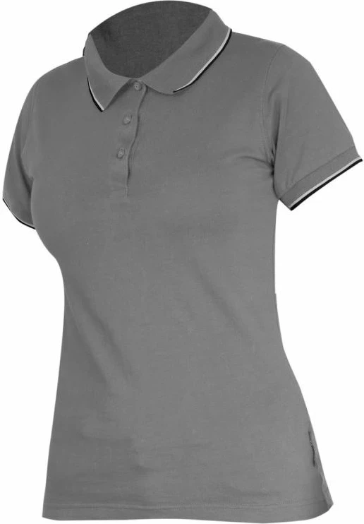 Maicë polo për femra LAHTI PRO L4031501 100% pambuk, gri
