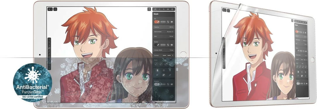 Mbrojtës ekrani PanzerGlass GraphicPaper për iPad 10.2, transparent