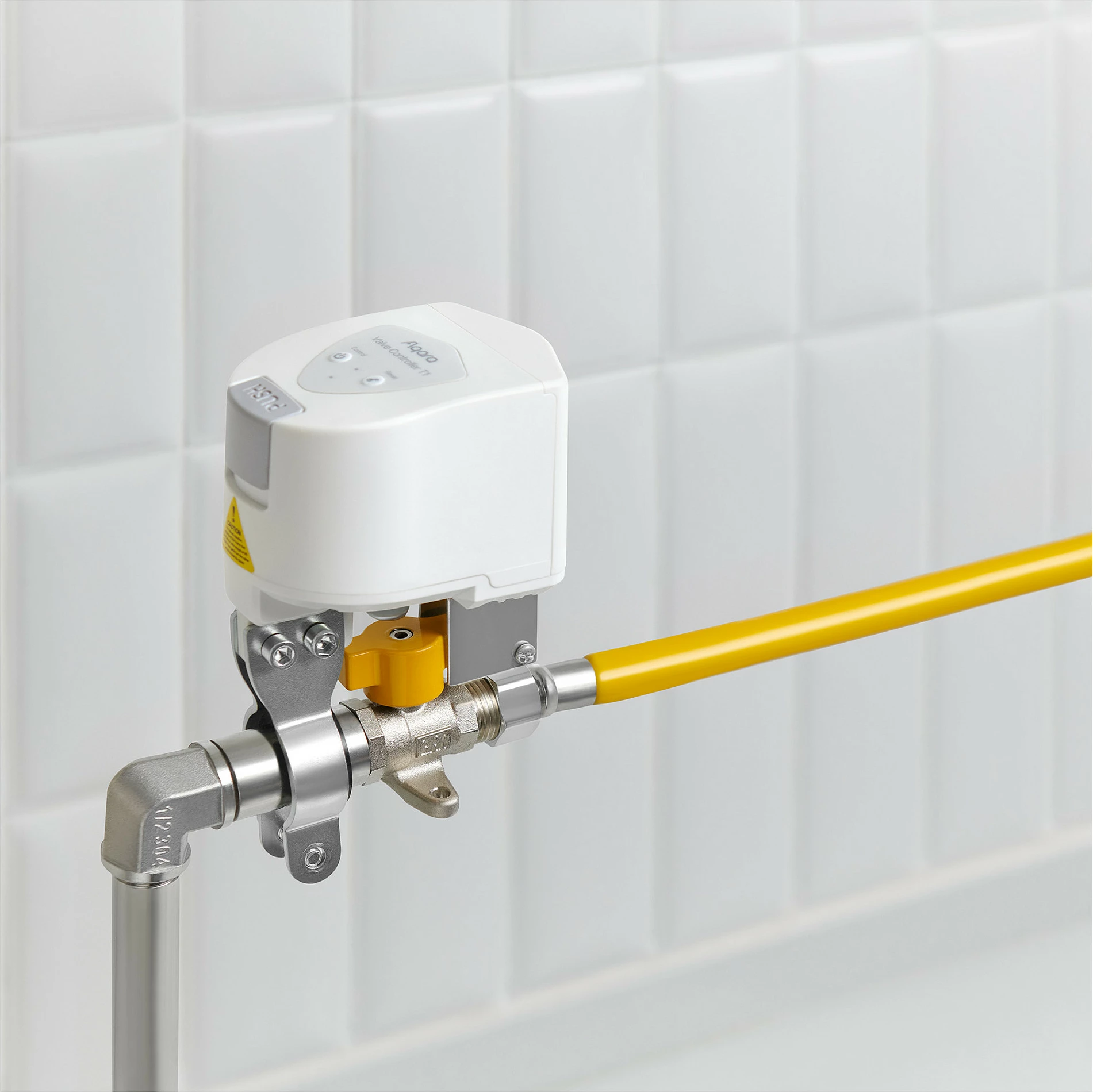 Kontrollues valvule Aqara Valve Controller T1, Zigbee, për valvula uji/gazi, i bardhë