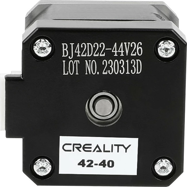 Motor stepper Creality 3204120126 për printer 3D Creality K1, 1A, 1.8°, i zi