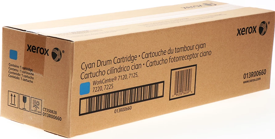 Njësi drum, Xerox, 013R00660, rendiment 51000 faqe, standard, cian, 1 copë