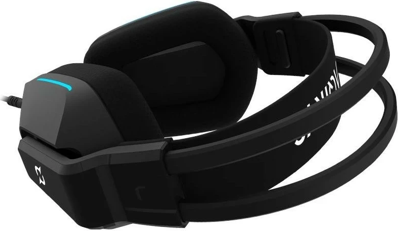 Kufje gaming Aqirys Alya 7.1 VS, me mikrofon të ndashëm, 7.1 surround, të zeza