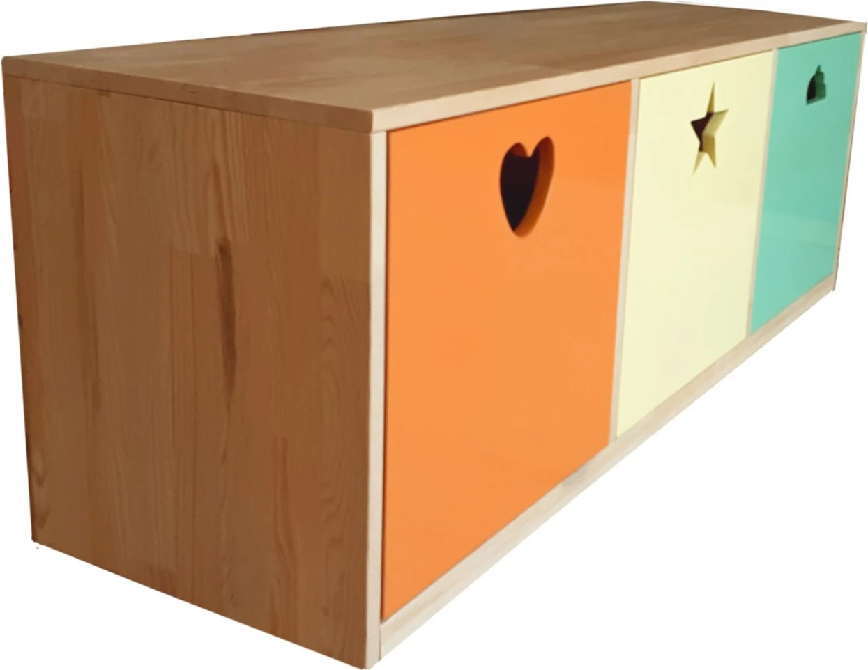 Dollap multifunksional, shumëngjyrësh, Skye Decor, për lodra