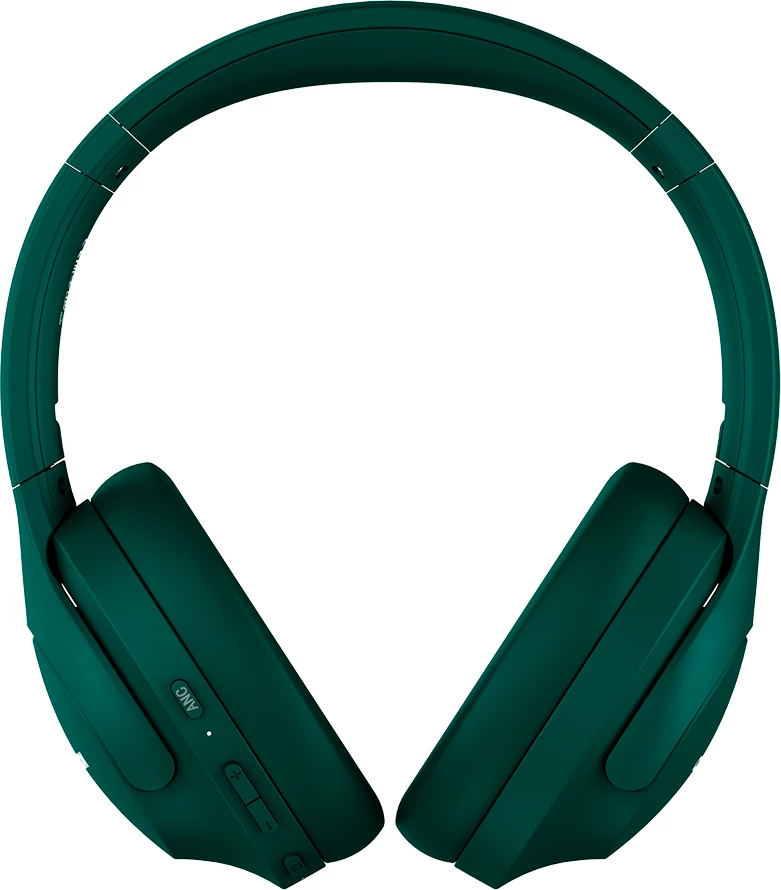 Kufje CANYON OnRiff 10 ANC Bluetooth 5.3, over-ear, 25h, USB-C, 3.5mm, jeshile, me kabllo audio + kabllo karikimi