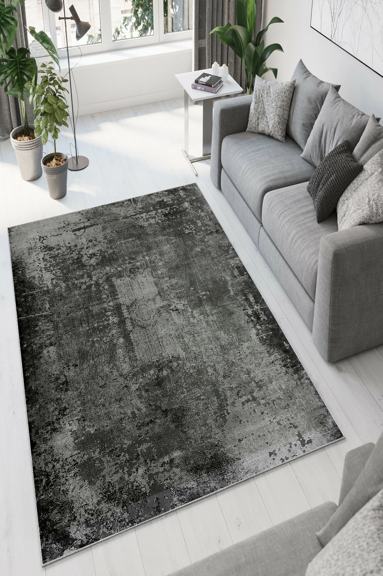 Qilim (160 x 230) Conceptum Hypnose, W746, antracit