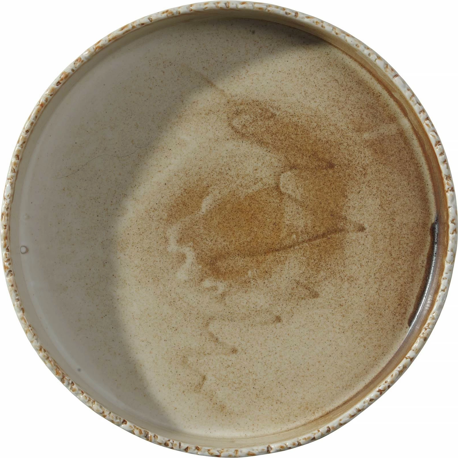 Pjatë e sheshtë Fine Dine Constancy Ø210mm, set 3 copë, kafe