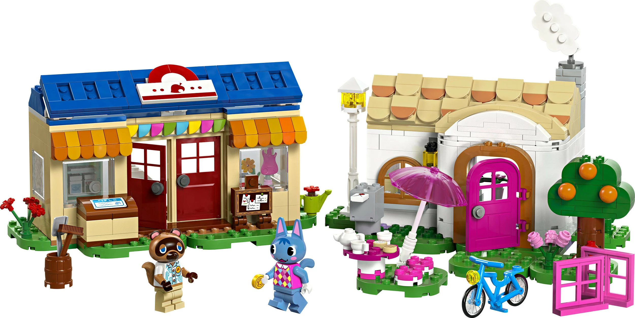 Set ndërtimi LEGO Animal Crossing 77050, 535 pjesë, shumëngjyrësh