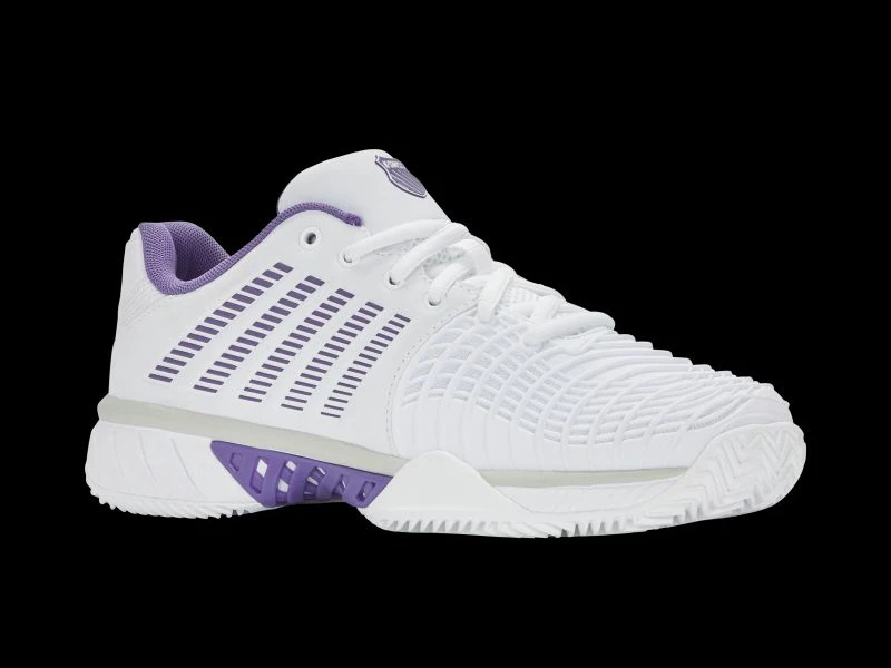 Atlete K-Swiss EXPRESS LIGHT 3 HB, të bardha/vjollcë [Madhësia: 41]